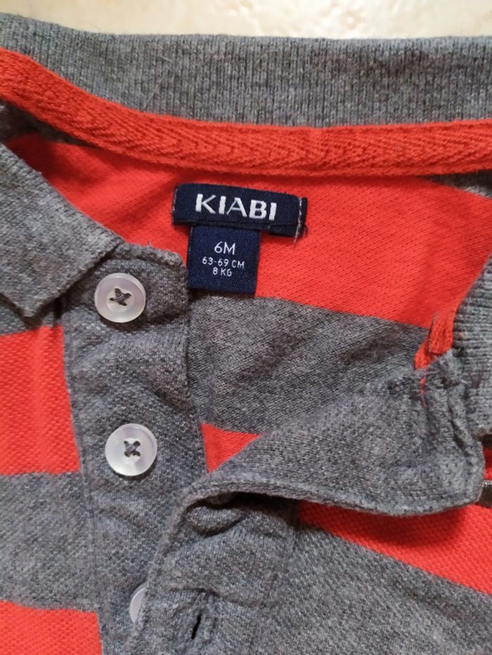 Polo rayé kiabi - photo numéro 2