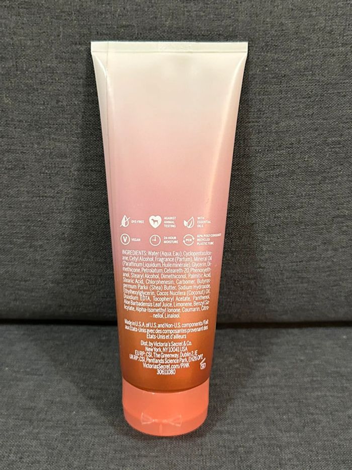 Lait hydratant - Pink Victoria’s Secret - Warm & Cosy Glow - Poire & orchidée - Corps 236ML Neuf - photo numéro 5