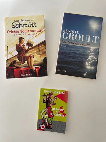 Livre humour trois livres