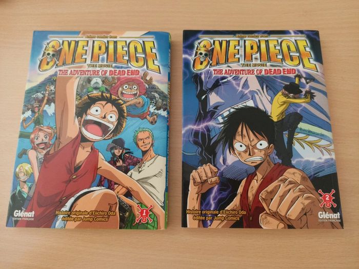 Lot de 2 mangas anime comics one pièce the movie the adventure of dead end tomes 1 et 2 - photo numéro 2