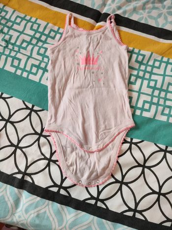 Body princesse taille 36 mois