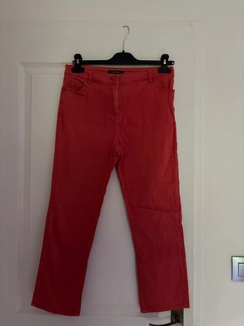 Jean rouge Burton coton