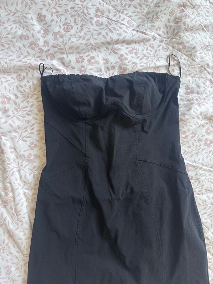 Robe mini bustier de bershka taille L - photo numéro 3