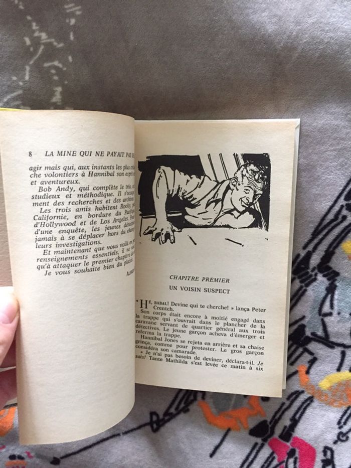 La mine qui ne payait pas de mine Alfred Hitchcock bibliothèque verte Hachette - photo numéro 10