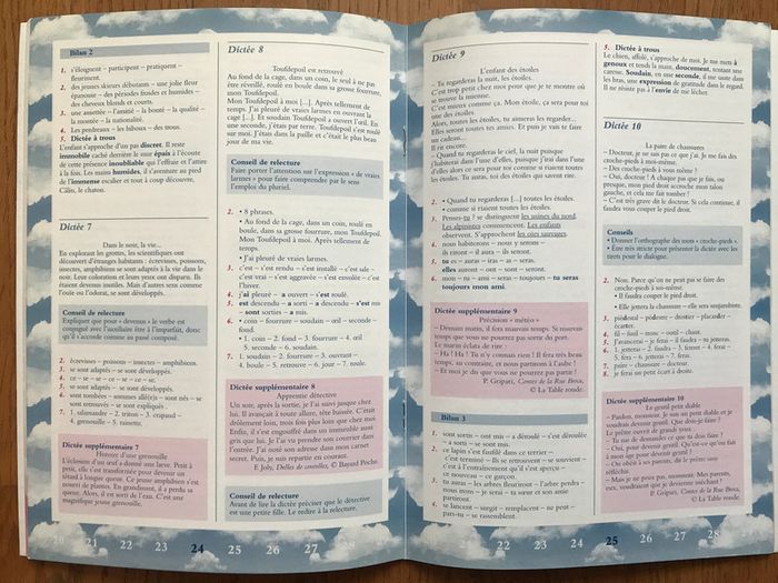 Fichier Dictées CE2 - avec corrigés détachables - photo numéro 3