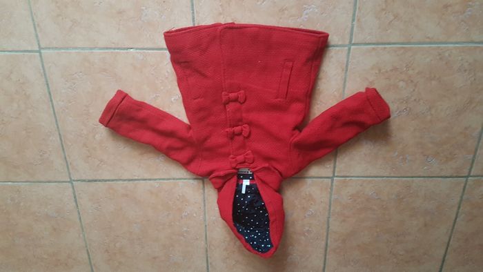 Manteau hiver fille 18 mois rouge Orchestra