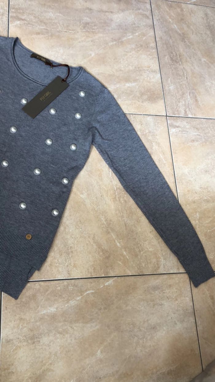 Pull avec perles - photo numéro 2