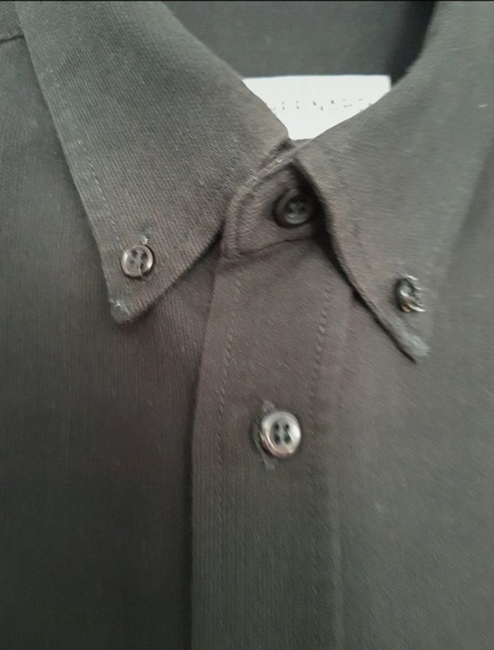 Chemise noire à manches longues - photo numéro 4