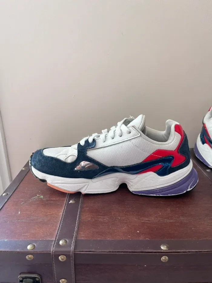 Adidas torsion bleu et violet - photo numéro 5