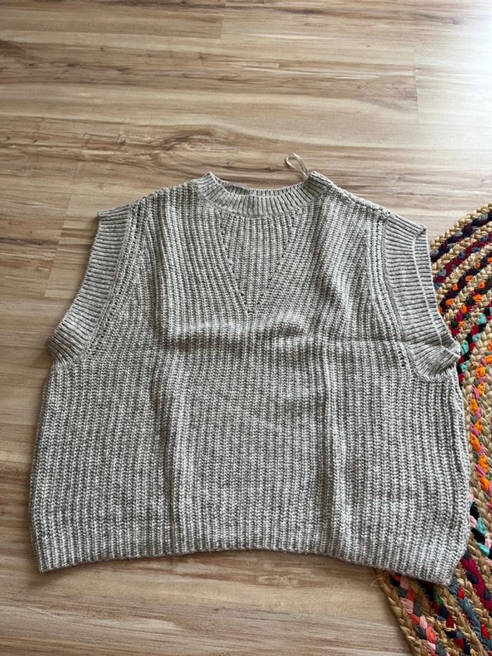 Pull sans manches