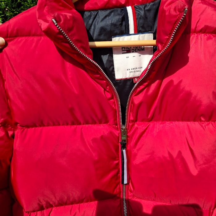 Doudoune Manteau Tommy Hilfiger Rouge Neuf - photo numéro 3