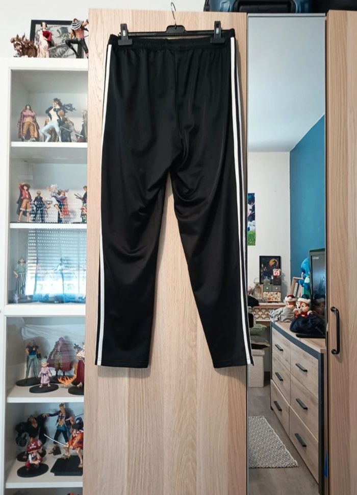 Pantalon de survêtement jogging noir blanc rose adidas Juventus - Taille L (Ecrit M) - photo numéro 2
