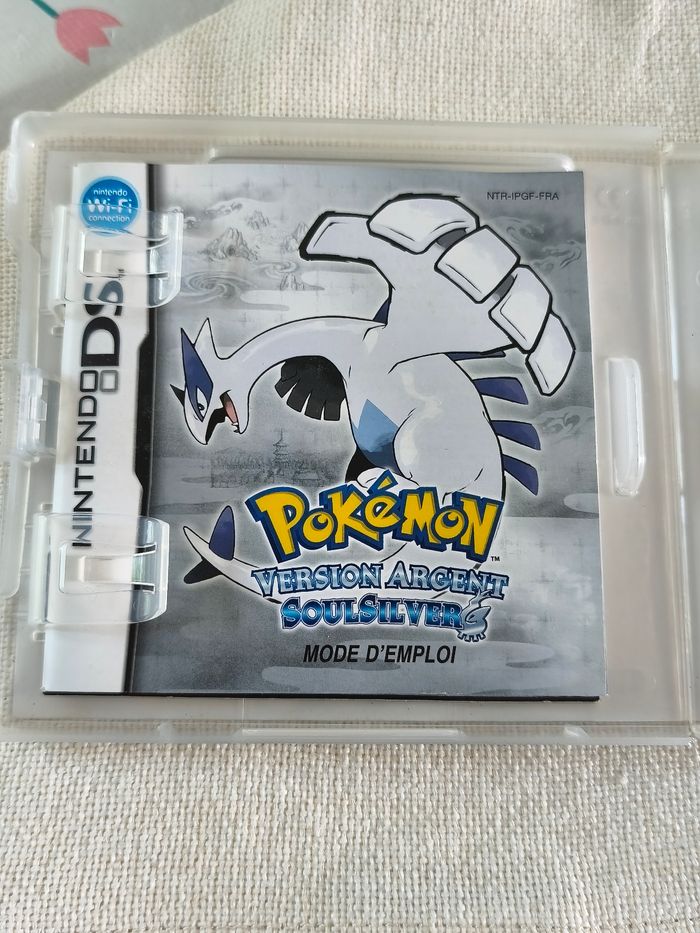 Jeu Nintendo DS Pokémon version argent - photo numéro 3