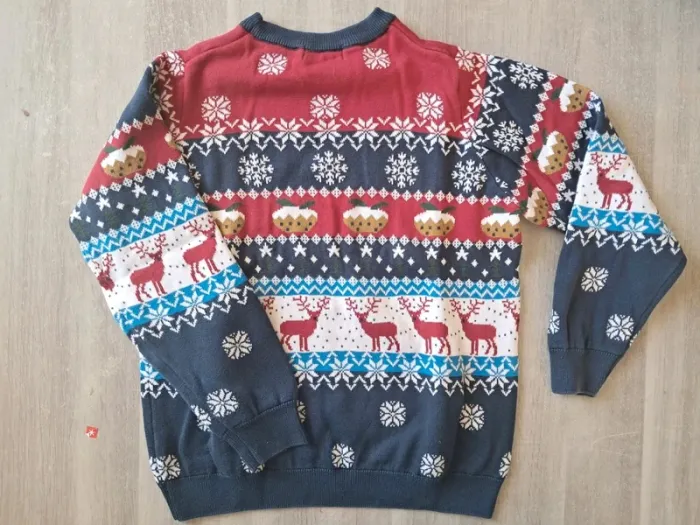 Pull de Noël  garcon 🎄 enfant 11/13ans tex - photo numéro 4