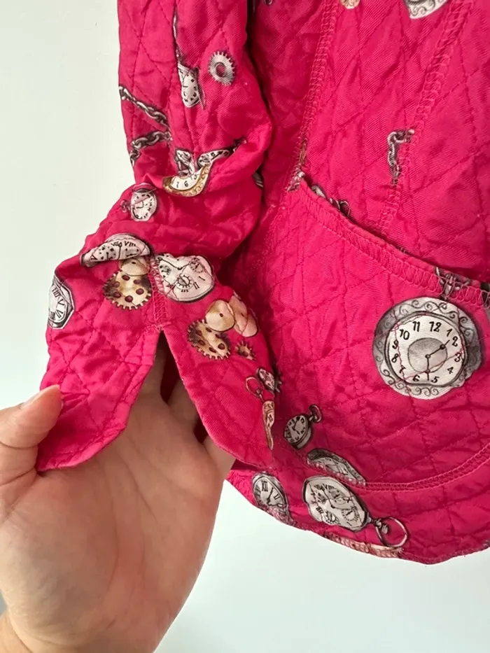 Veste fushia matelassée - photo numéro 6