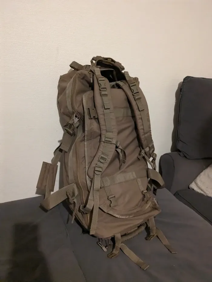 Sac armée française dotation 2012 - 120 L - kaki. - photo numéro 2