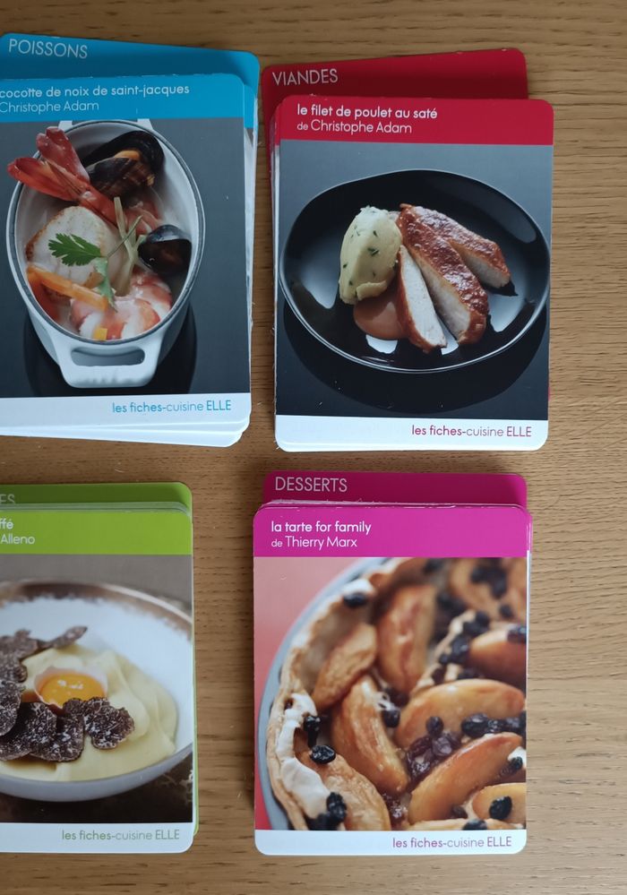 Coffret Elle " 150 recettes faciles des grands chefs " recette cuisine - photo numéro 8