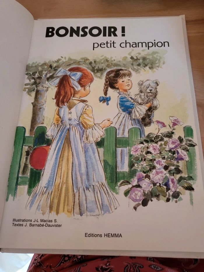 Livre Bonsoir petit champion - photo numéro 3