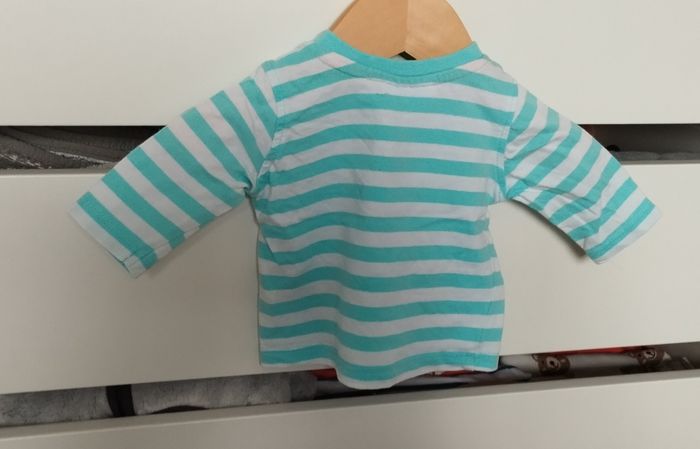 T-shirt ML garçon 0 mois ergee - photo numéro 3