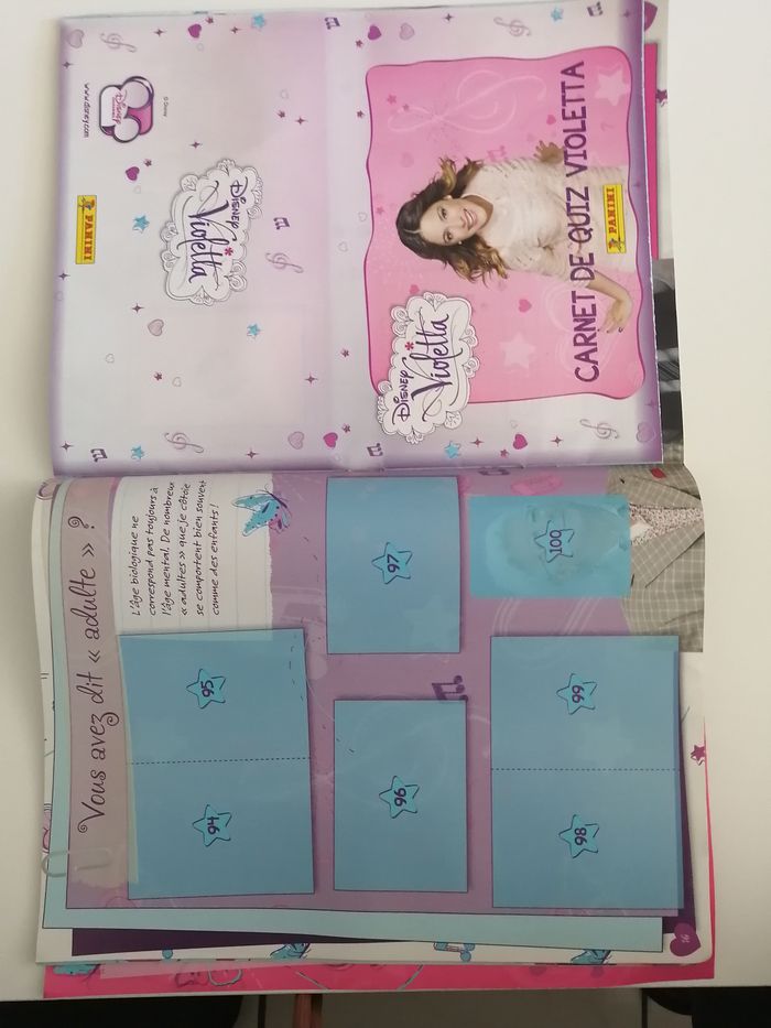 disney violetta livre, stickers, cartes et autres - photo numéro 10