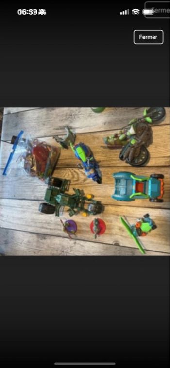 Lot tortue ninja 