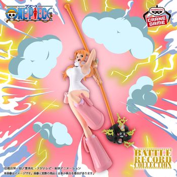 One Piece Battle Record Collection Egghead Nami & Zeus Figurine Banpresto scellée
