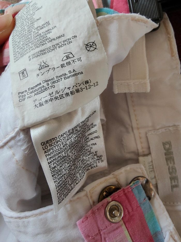 Pantalon fille Diesel - 3A - photo numéro 9