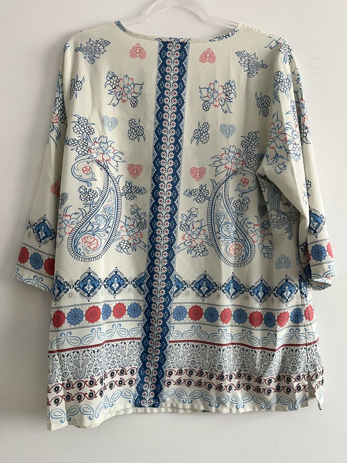 blouse manches 3/4 femme taille 44 - photo numéro 6
