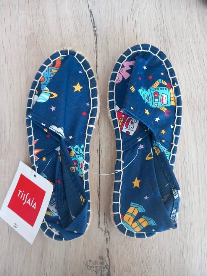 Espadrilles garçon taille 30