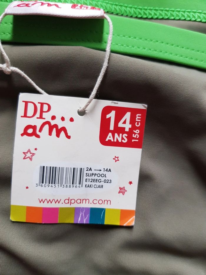 2 maillots de bain 14 ans DPAM - photo numéro 3