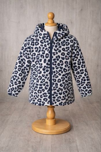 Veste polaire léopard fille , Taille 9-10 ans , TEX