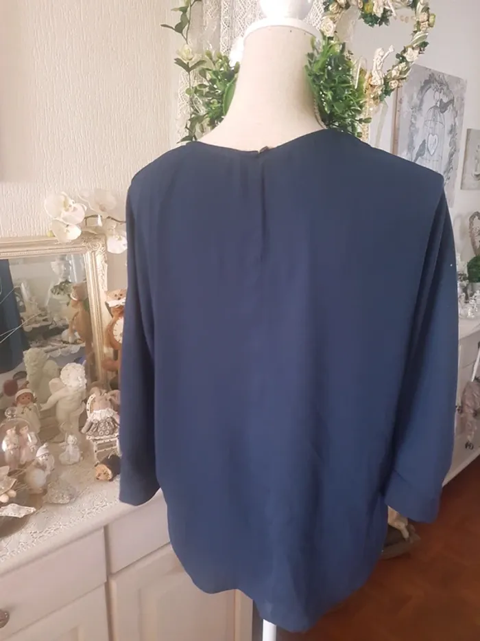 Haut bleu marine Primark T38 - photo numéro 2