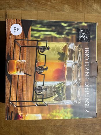 Trio distributeur de boissons 