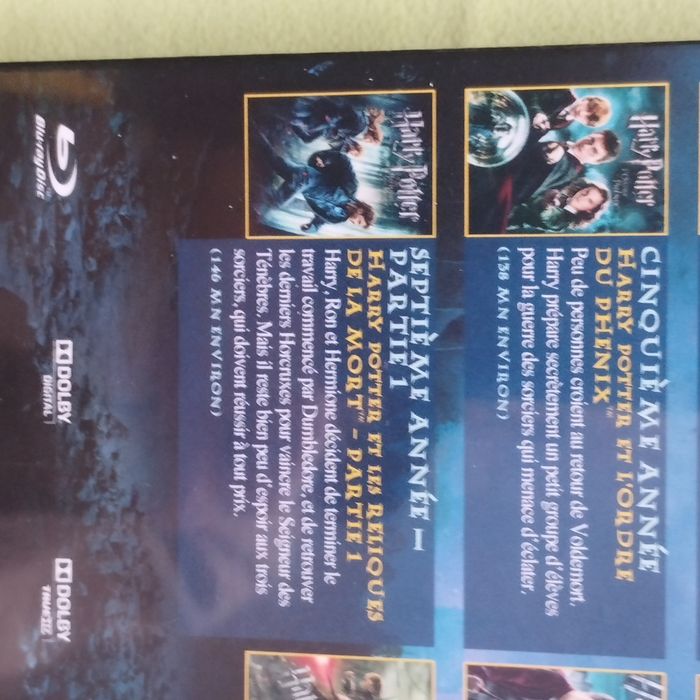 Coffret intégrale blu-ray Harry Potter Neuf - photo numéro 5