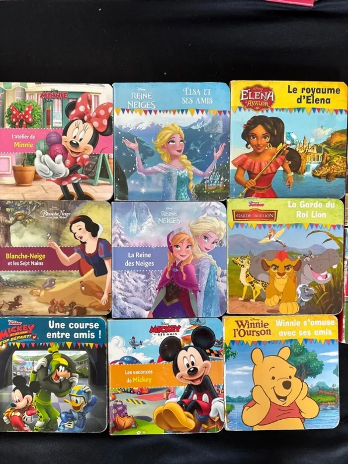 Lot de livres Disney carton - photo numéro 3