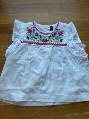 Jolie blouse sergent major 6 mois fille