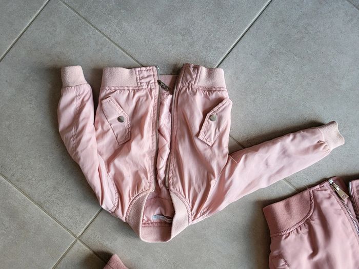 Lot bomber rose matchy matchy maman et petite fille - photo numéro 3