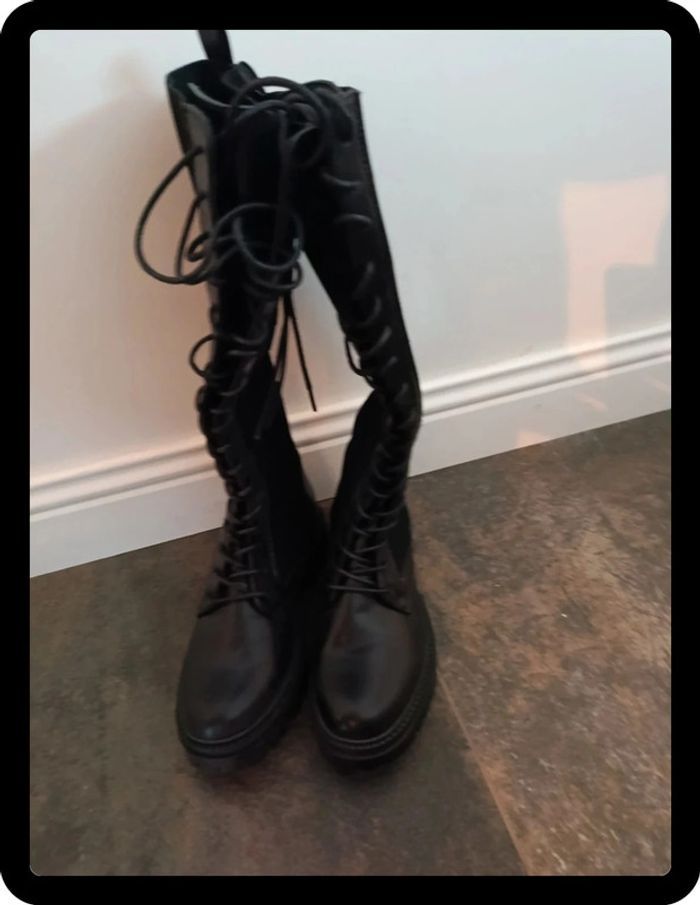 Grande bottes lacets - photo numéro 2