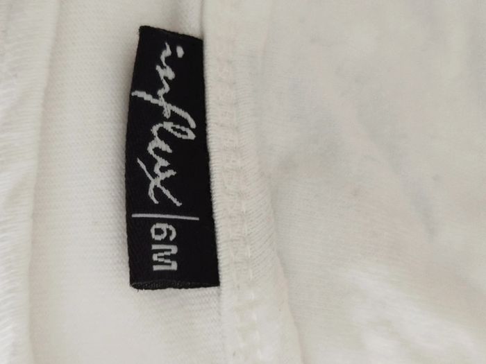 Sweat blanc imprimé Influx taille 6 mois - photo numéro 3