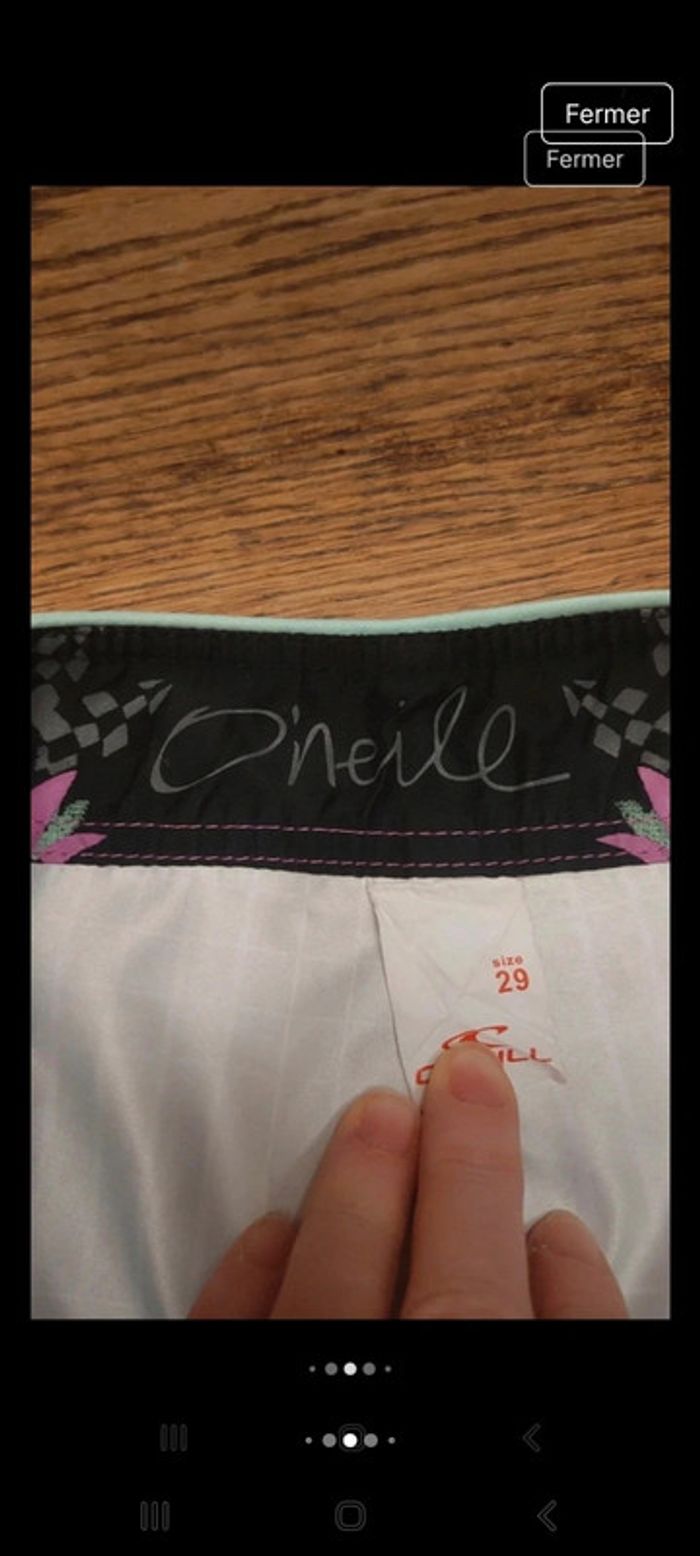 Bermuda O'neill femme size 29 fr 38/40 - photo numéro 5