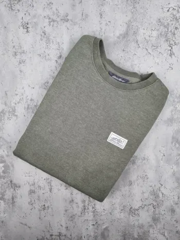 Sweat kaki Eddie Bauer – Taille XL Hommes (mesures en photos)