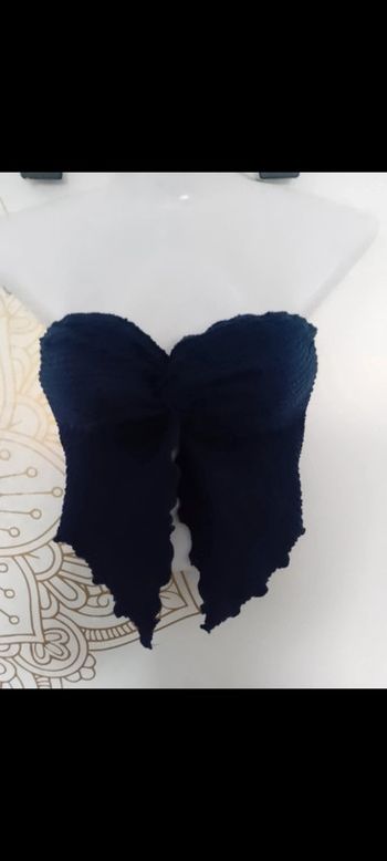 Petit top sexy bleu marine S