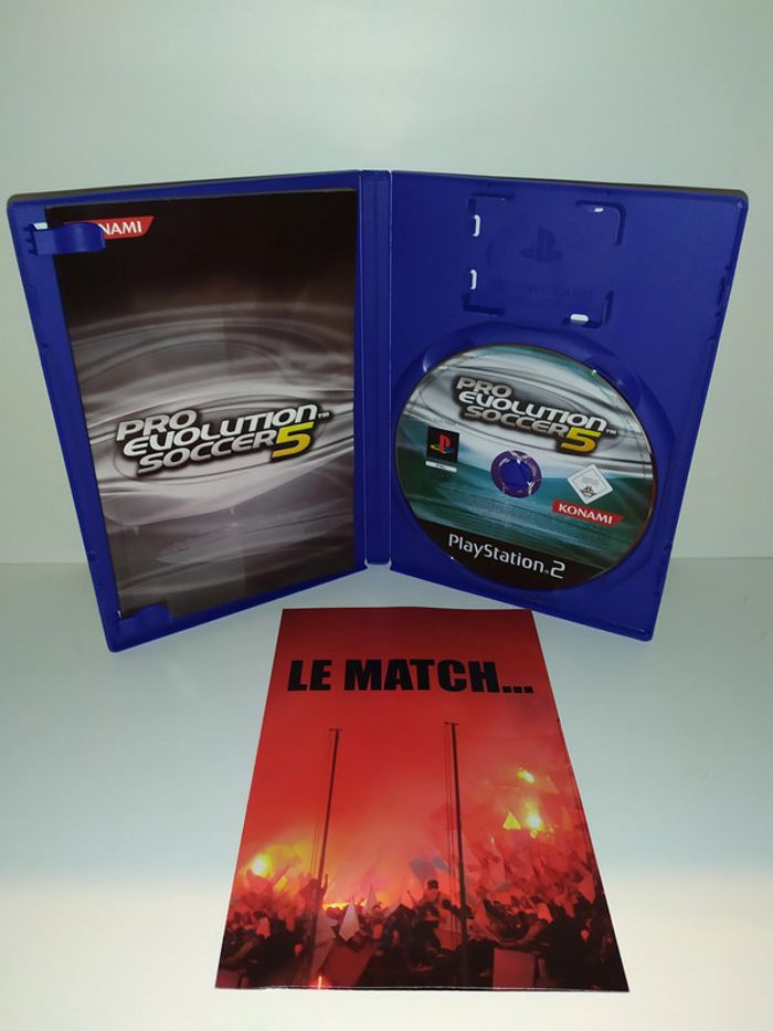 PES 2005 PES 05 pro evolution soccer 5 Sony PlayStation 2 ps2 PAL complet - photo numéro 3