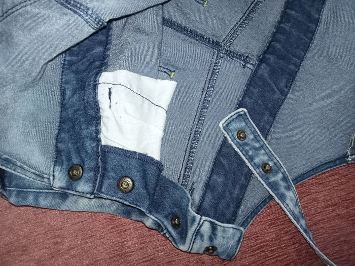 Salopette short en jean en excellent état by Orchestra taille 6 ans - photo numéro 8