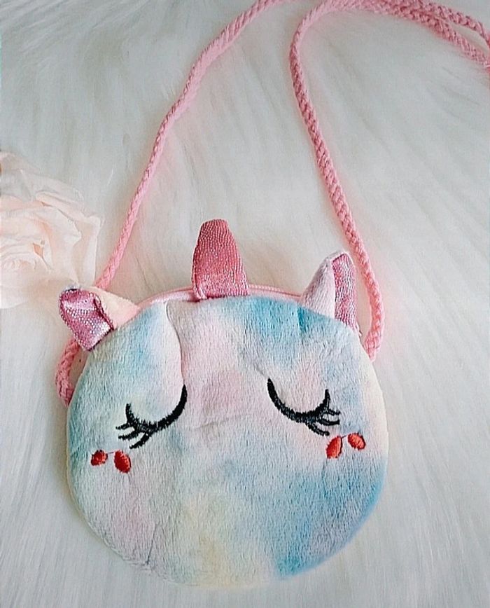 🌸 Joli petit sac Licorne 🦄 enfant tout doux 🌸 - photo numéro 3