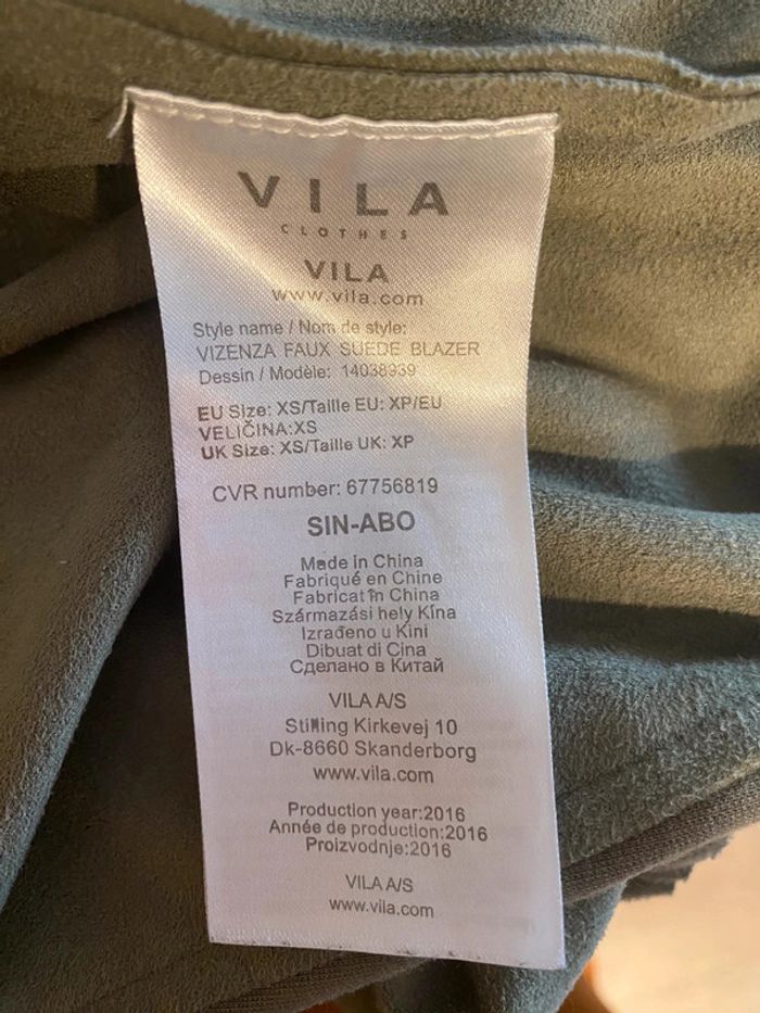 Veste blazer kaki - photo numéro 3
