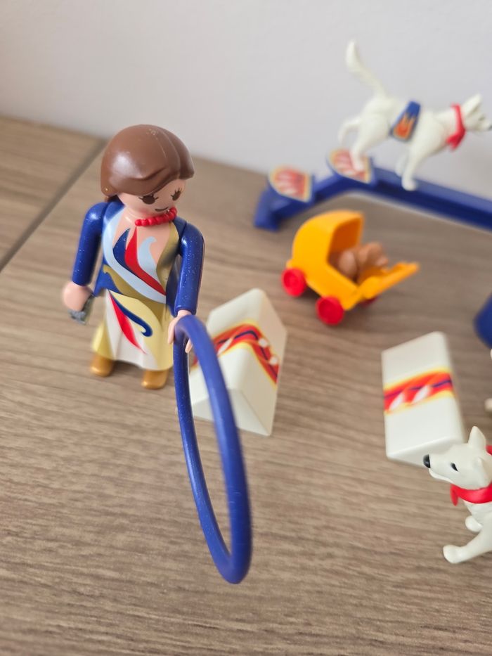 Lot playmobil les chiens du cirque - photo numéro 4