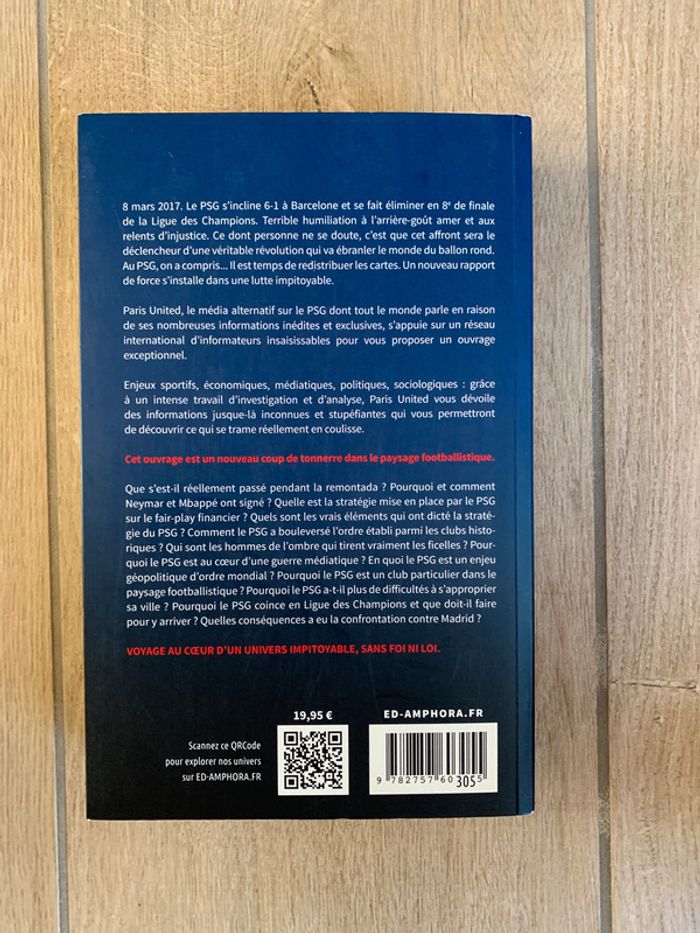 Livre PSG révélation d'une révolution. - photo numéro 2