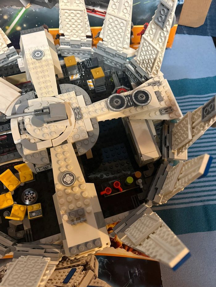 Lego Star Wars Faucon Millenium 75212 Incomplet Sans figurine - photo numéro 7