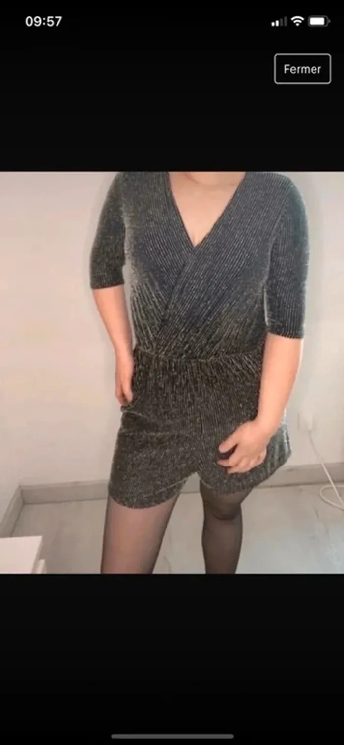 Combishort a paillettes🌸